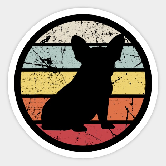 French Bulldog Retro Vintage Sticker by Xamgi